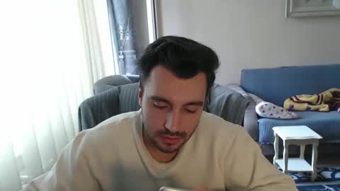 Snapshot of 2handsomeman chatting on 10.25.25 Berk online show from 10.25.25