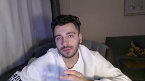 Snapshot of 2handsomeman chatting on 11.05.25 Berk online show from 11.05.25