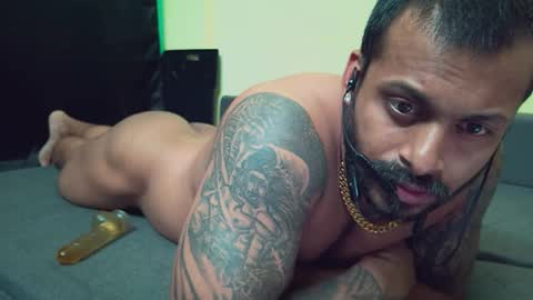 Snapshot of 7inchairyuncutindianhunk chatting on 09.19.25 Ayush online show from 09.19.25