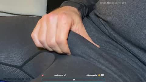 Snapshot of _chr chatting on 12.13.24 Chris online show from 12.13.24