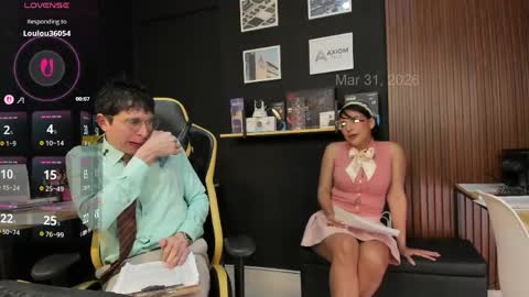 Snapshot of _danyland_ chatting on 03.31.26 WELCOME TO THE OFFICE online show from 03.31.26