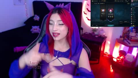 Snapshot of _lucyx__ chatting on 02.05.25 Queen.  Help me reach 100 thumbs up  online show from 02.05.25