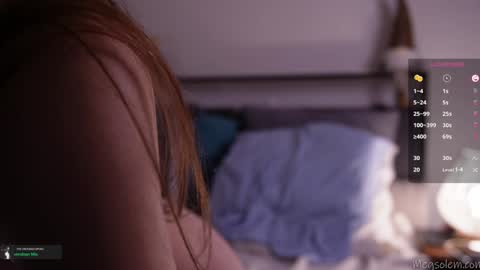 Snapshot of _meg chatting on 01.27.25 Meg online show from 01.27.25