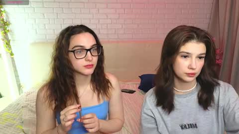 Snapshot of _ramune_ chatting on 03.03.25 Merlizz Eva Jane Mila Nicole  left to right  online show from 03.03.25