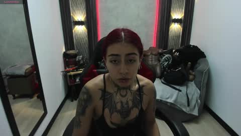Snapshot of _selene_red chatting on 02.26.25 Selene online show from 02.26.25
