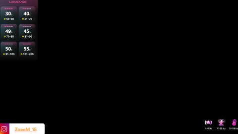  Zoe  online show from 04.19.26