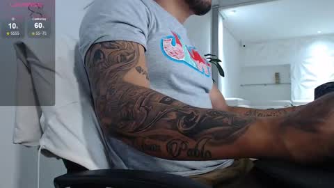 ig aaron hunter123 online show from 03.08.25