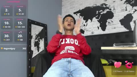 Independence model AbelAsburgo online show from 02.01.25