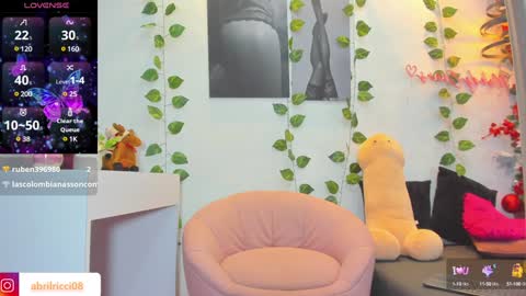 Snapshot of abril_ricci chatting on 01.10.25 Abril  online show from 01.10.25