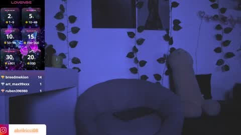 Snapshot of abril_ricci chatting on 01.13.25 Abril  online show from 01.13.25