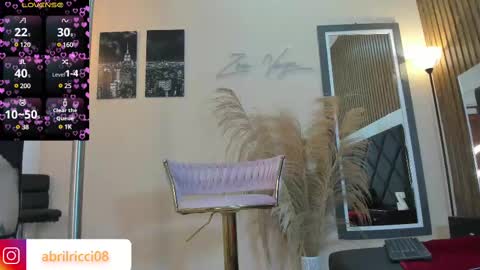 Snapshot of abril_ricci chatting on 02.24.25 Abril  online show from 02.24.25