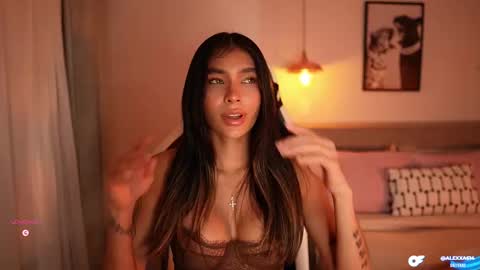 Snapshot of abril_w18 chatting on 01.07.26 My name is Alexa. Please say hello I like to chat with you. If you have requests please use tip online show from 01.07.26