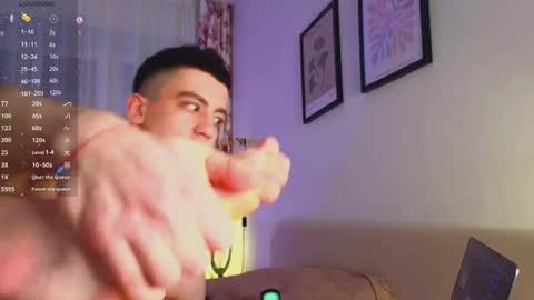 Snapshot of adampolerno chatting on 12.12.24 Hi Im Adam Glad to see u here 3 And its my first day online show from 12.12.24