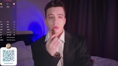 Snapshot of adampolerno chatting on 02.04.25 Hi Im Adam Glad to see u here 3 And its my first day online show from 02.04.25