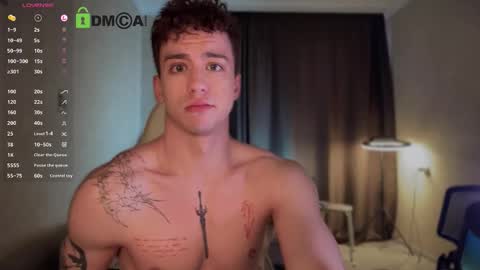 Snapshot of adampolerno chatting on 10.16.25 Hi Im Adam Glad to see u here 3 And its my first day online show from 10.16.25