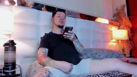 Snapshot of adamtatts chatting on 10.29.25 Adam online show from 10.29.25