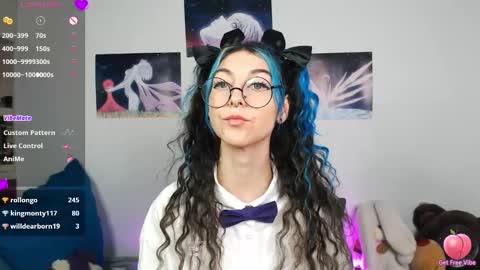 Snapshot of afina_blessyou chatting on 02.23.25 Afina online show from 02.23.25