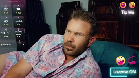 Blue Eyed Handsome Man online show from 04.24.26