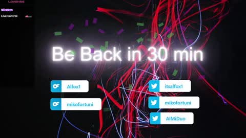 Snapshot of al_miko chatting on 01.13.25 Al Fox Miko Fortuni online show from 01.13.25