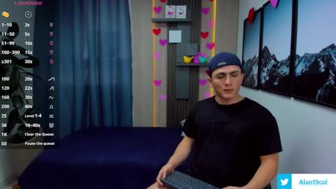 Snapshot of alan_nd_kevin chatting on 02.21.25 Alan  Kevin can we reach 100 thumbs up please guys  online show from 02.21.25
