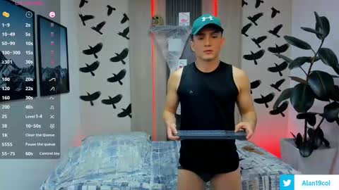 Snapshot of alan_nd_kevin chatting on 10.11.25 Alan  Kevin can we reach 100 thumbs up please guys  online show from 10.11.25