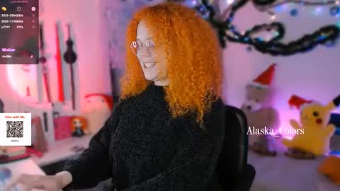 Snapshot of alaska_colors chatting on 11.29.25 Caro online show from 11.29.25