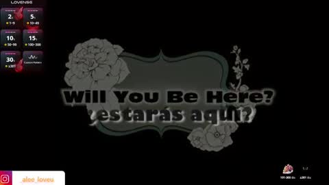 ALE LOVE online show from 03.06.25