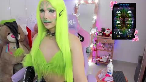 Snapshot of alessandra_thedoll chatting on 12.19.25 Alessa online show from 12.19.25