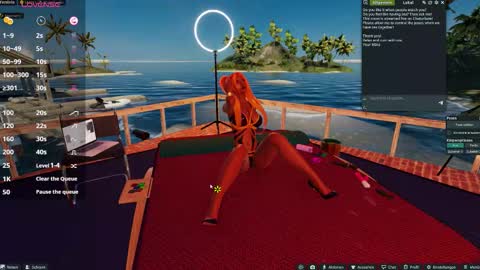 Snapshot of alexa3d chatting on 03.03.26 Alex online show from 03.03.26