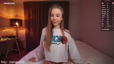 Snapshot of alexispeach chatting on 01.18.26 Alexis-- online show from 01.18.26