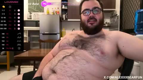 alexxxbear online show from 10.17.25