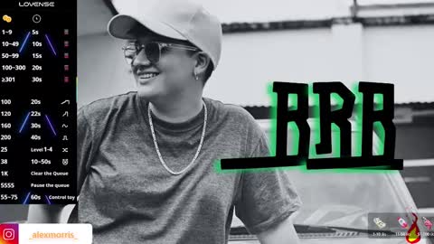 Snapshot of alexxxmorris chatting on 10.21.25 ALEXXX MORRIS online show from 10.21.25