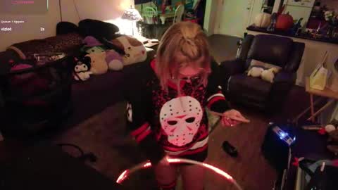 Alice Liddell online show from 10.31.25