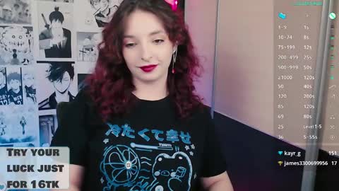 Snapshot of aliceriddle1 chatting on 02.18.25 aliceriddle1 online show from 02.18.25