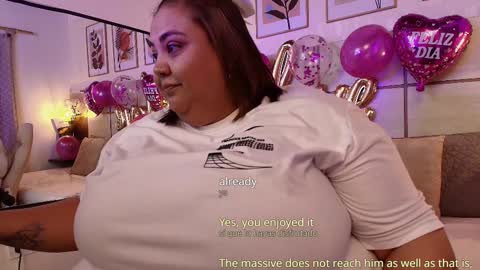 Snapshot of alisson_am chatting on 02.15.25 Alisson online show from 02.15.25