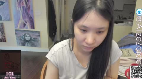 Alize Zaide online show from 12.25.24