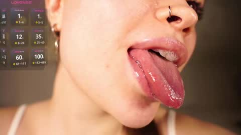 Snapshot of alma_yammy chatting on 02.14.25 Alma online show from 02.14.25