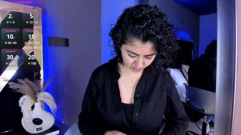 Snapshot of amarettho chatting on 02.24.25 Emily online show from 02.24.25