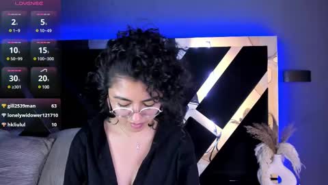 Snapshot of amarettho chatting on 02.24.25 Emily online show from 02.24.25