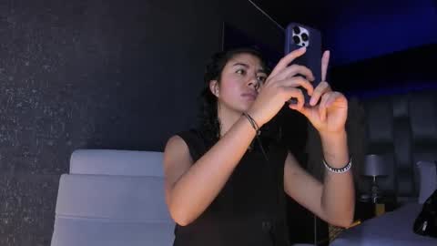 Snapshot of amarettho chatting on 10.23.25 Emily online show from 10.23.25