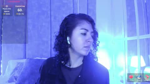 Snapshot of amarettho chatting on 10.24.25 Emily online show from 10.24.25