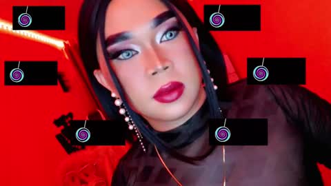 Snapshot of amiadoll chatting on 03.05.25 Queen Mireska online show from 03.05.25