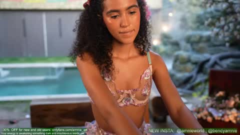 Snapshot of amnie_ chatting on 03.07.26 RETURN 30TH 100 explicit on online show from 03.07.26