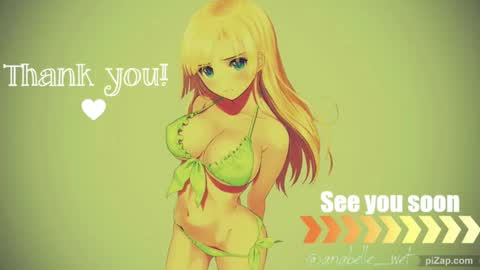 Snapshot of anabelle_wet chatting on 02.19.25 Annie online show from 02.19.25