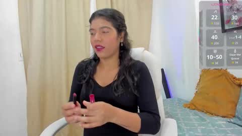 Snapshot of andrea_sancheez chatting on 10.23.25 Andrea online show from 10.23.25
