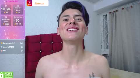 Snapshot of andres992563 chatting on 02.10.25 Alann online show from 02.10.25