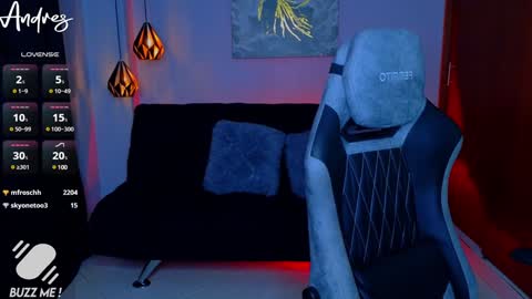 Snapshot of andresfiit chatting on 12.22.24 Andres online show from 12.22.24