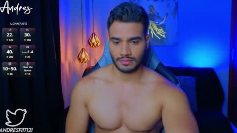 Snapshot of andresfiit chatting on 02.16.25 Andres online show from 02.16.25