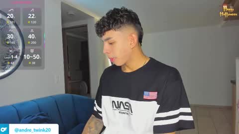 Snapshot of andrew_twink18 chatting on 10.19.25 Andrew M. online show from 10.19.25