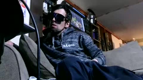 Snapshot of andybadass chatting on 12.25.24 andybadass online show from 12.25.24